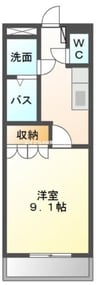 山陽本線（中国）/和気駅 徒歩13分 1階 築16年 1Kの間取り