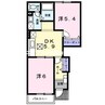 赤穂線（岡山県内）/伊部駅 徒歩22分 1階 築23年 2DKの間取り
