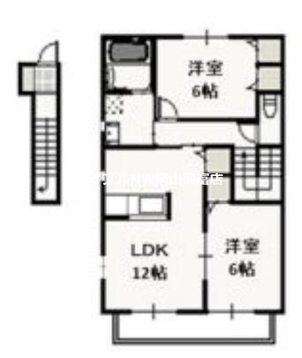 間取図 シャルマンⅡ