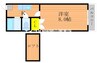 プレアール高島新屋敷 1Kの間取り