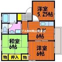 ニューフレグランス明日香　Ａの間取図