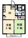 赤穂線（岡山県内）/大多羅駅 徒歩14分 2階 築28年 2DKの間取り