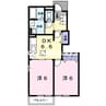 津山線/弓削駅 徒歩99分 1階 築19年 2DKの間取り