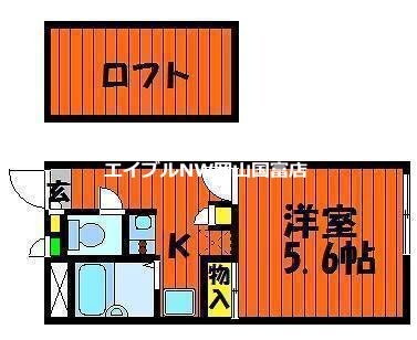 間取り図 レオパレスカラマス