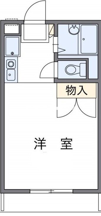 間取図 レオーネ竜之口