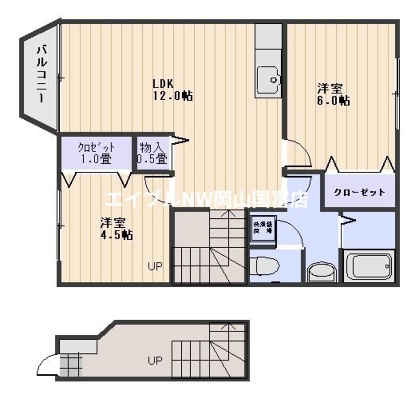 間取図 ファルファレエストＡ