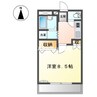 山陽本線（中国）/東岡山駅 徒歩8分 2階 築25年 1Kの間取り