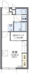 レオパレス乙多見　末広 1Kの間取り