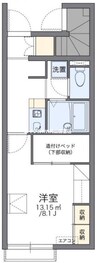 山陽本線（中国）/東岡山駅 徒歩18分 1階 築16年 1Kの間取り