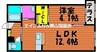 コンソラーレ　壱番館 1LDKの間取り