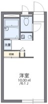 山陽本線（中国）/西川原駅 徒歩20分 2階 築26年 1Kの間取り