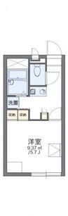 山陽本線（中国）/高島駅 徒歩18分 2階 築20年 1Kの間取り