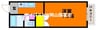赤穂線（岡山県内）/大多羅駅 徒歩17分 1階 築28年 1Kの間取り