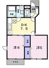 赤穂線（岡山県内）/邑久駅 徒歩6分 1階 築23年 2DKの間取り