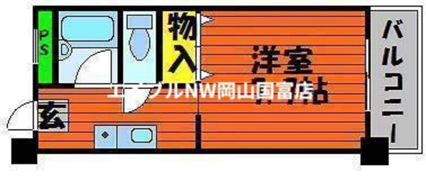 間取図 はなはうす東岡山マンション