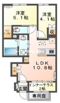 ジョリの間取図