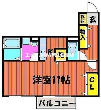 間取図 第５関ニューバリヤ