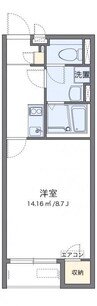 赤穂線（岡山県内）/大多羅駅 徒歩27分 1階 築9年 1Kの間取り