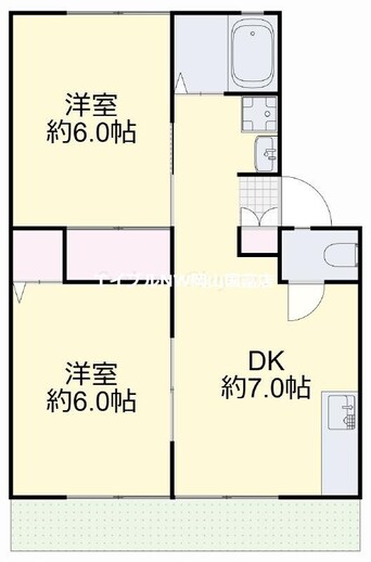 間取図 ウインディア湊 Ⅱ