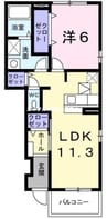 赤穂線（岡山県内）/邑久駅 徒歩9分 1階 築17年 1LDKの間取り