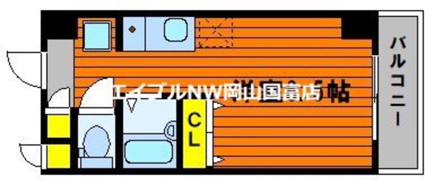 間取図 GＶ備岡