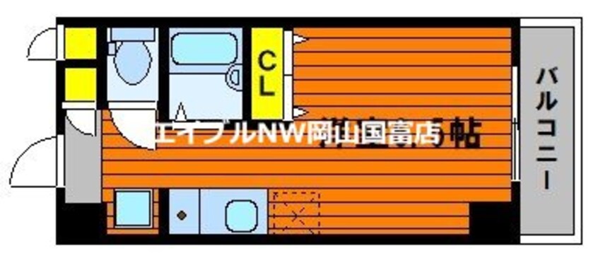 間取図 GＶ備岡