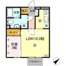 ファーストヒルズ 1LDKの間取り