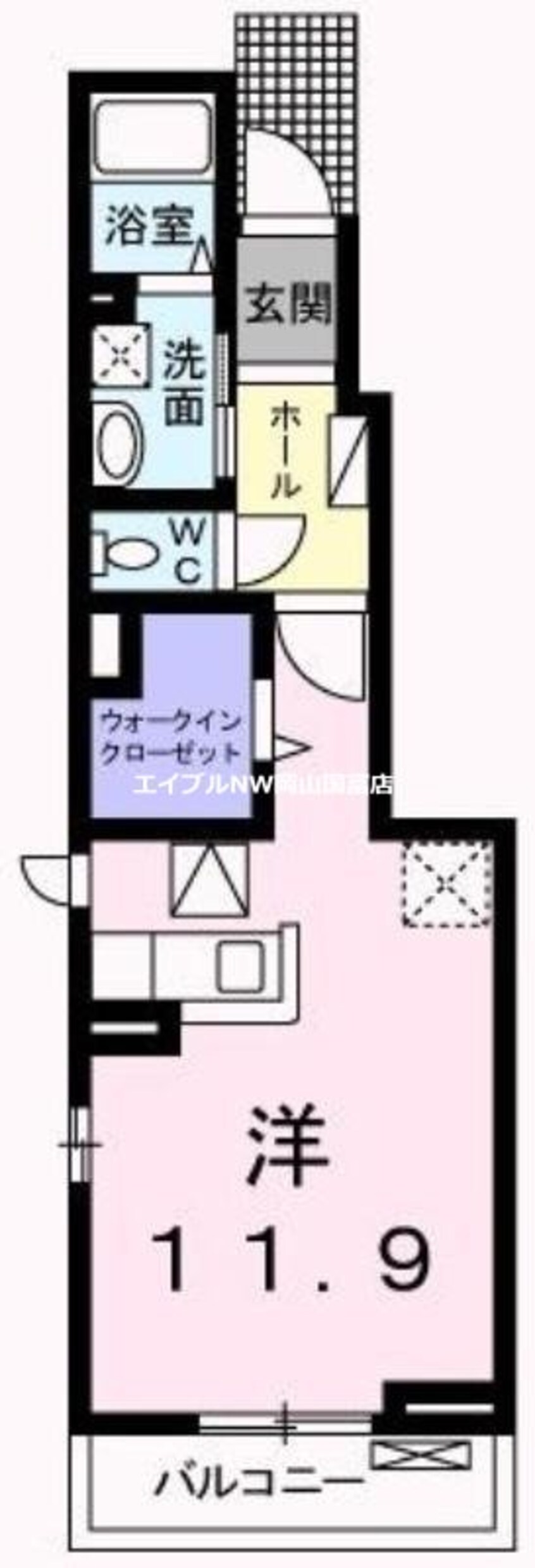 間取図 レ・クローチェ