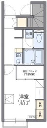赤穂線（岡山県内）/伊部駅 徒歩12分 1階 築16年 1Kの間取り