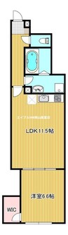 山陽本線（中国）/高島駅 徒歩12分 1階 1年未満 1LDKの間取り