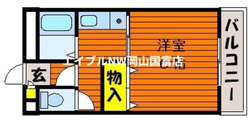 間取図 エスポアール２１　Ａ棟