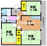 岡山市電東山本線<岡山電気軌道>/東山・おかでんミュージアム駅 徒歩43分 3階 築43年 3DKの間取り
