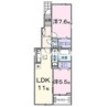山陽本線（中国）/瀬戸駅 徒歩12分 1階 1年未満 2LDKの間取り