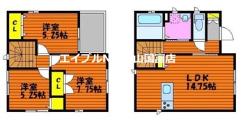 間取図 シェーンベルク　E