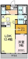 山陽本線（中国）/高島駅 徒歩8分 1階 築5年 1LDKの間取り