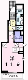 岡山市電東山本線<岡山電気軌道>/小橋駅 徒歩78分 1階 築10年 1Rの間取り
