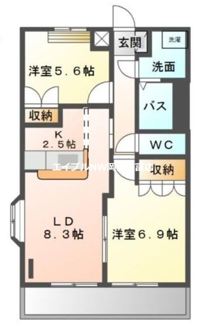 間取図 サンコート瀬戸　Ⅰ