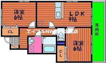 間取図 ニューカースルＤ棟