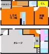 山陽本線（中国）/上道駅 徒歩32分 1階 築浅 1LDKの間取り