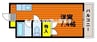 津山線/法界院駅 徒歩9分 1階 築36年 1Rの間取り