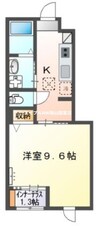 岡山市電東山本線<岡山電気軌道>/東山・おかでんミュージアム駅 徒歩33分 1階 築4年 1Kの間取り