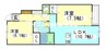 岡山市電東山本線<岡山電気軌道>/東山・おかでんミュージアム駅 徒歩23分 1階 築7年 2LDKの間取り