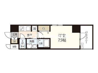 間取図 S-RESIDENCE表町