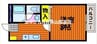 赤穂線（岡山県内）/邑久駅 徒歩23分 2階 築23年 1Kの間取り