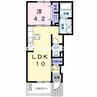 岡山市電東山本線<岡山電気軌道>/東山・おかでんミュージアム駅 徒歩46分 1階 築8年 1LDKの間取り