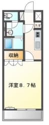 赤穂線（岡山県内）/邑久駅 徒歩15分 1階 築16年 1Kの間取り