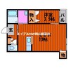 ラ・ヴィータ高屋六番館 1LDKの間取り