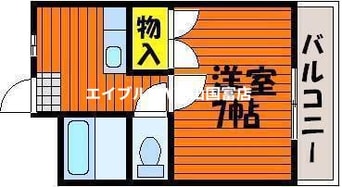 間取図 リバーシティ都
