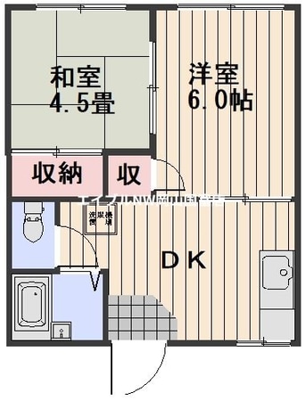 間取図 宮下コーポ