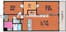 アウルスタイル森下町 2LDKの間取り